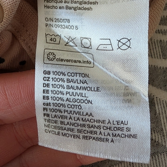 Bundle of 2 H&M 100% Cotton Baby Toddler Girl Bodysuits. Size:12 months - Picture 5 of 5